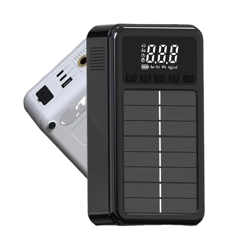 Solar Car Jump Starter Portable 12V Car and Motorcycle Jump Starter Mobile Phone Fast Charger